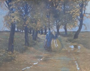 #4 Jozef Teodor Mousson (1887 - 1946) - Cestou do vsi