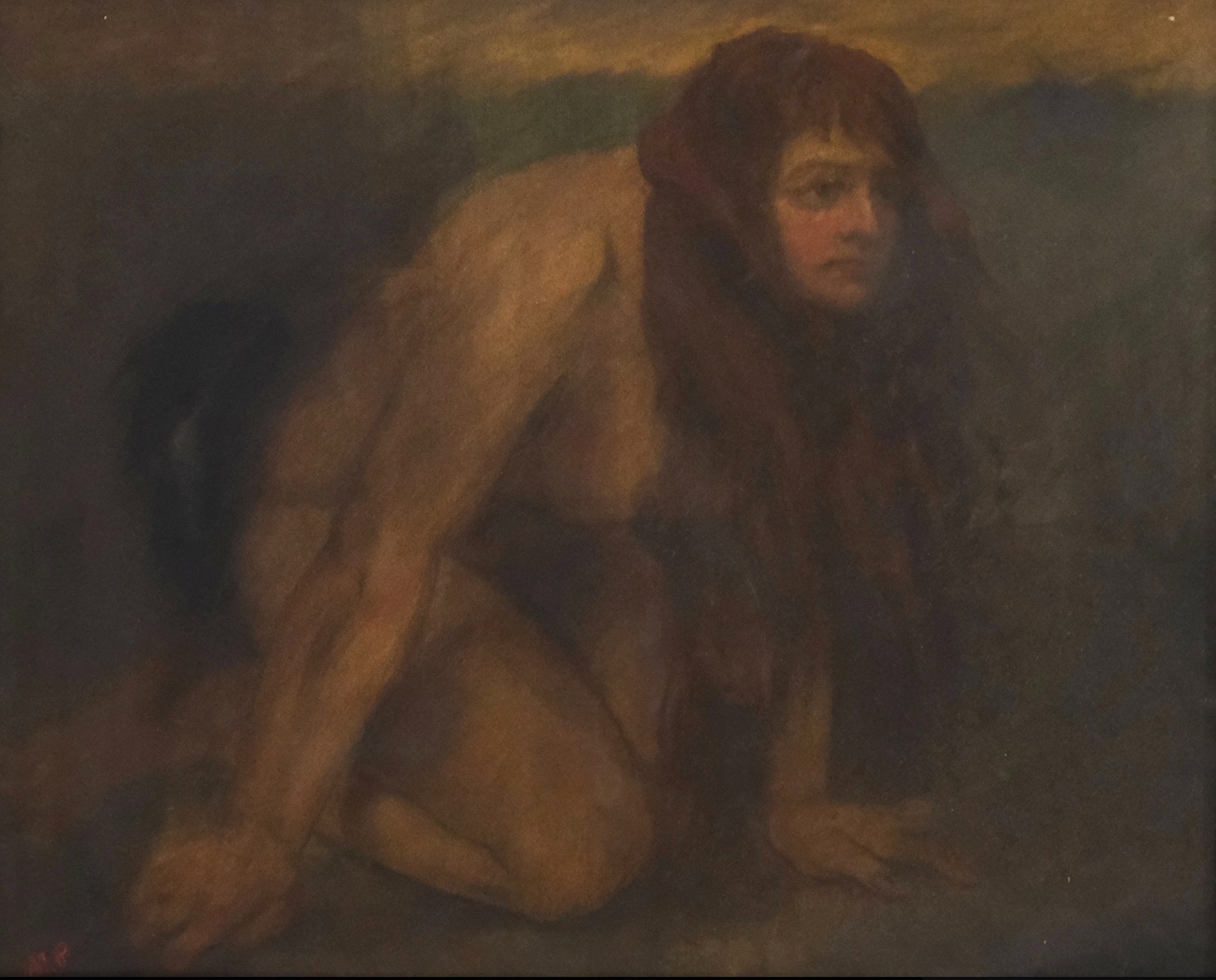Maxmilián Pirner (1854 - 1924) - Lesní víla
