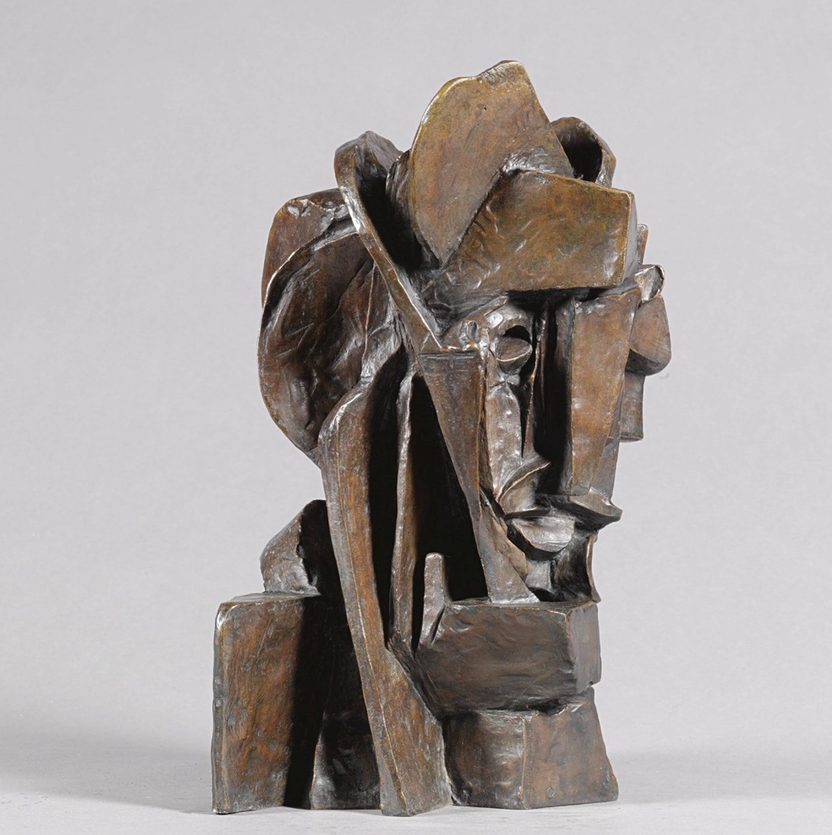 Emil Filla (1882 - 1953) - Kubistická hlava
