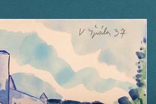 Václav Špála (1885 - 1946) - Hrad Kost