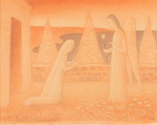 Jan Zrzavý (1890 - 1977) - Zvěstování