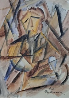 Antonín Procházka (1882 - 1945) - Dáma s pohárem