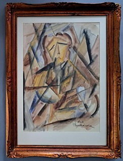 Antonín Procházka (1882 - 1945) - Dáma s pohárem