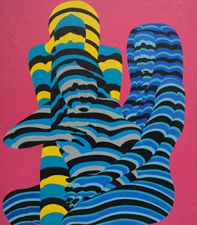 Čeněk Pražák (1914 - 1996) - Tři ženy (Drei Freuen) 1970
