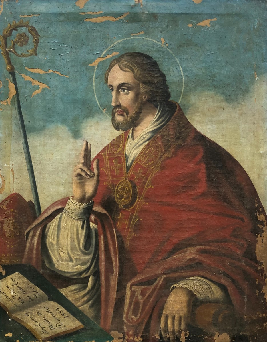 Ludwig, malíř z Prachatic, Svatý ? Silvestr