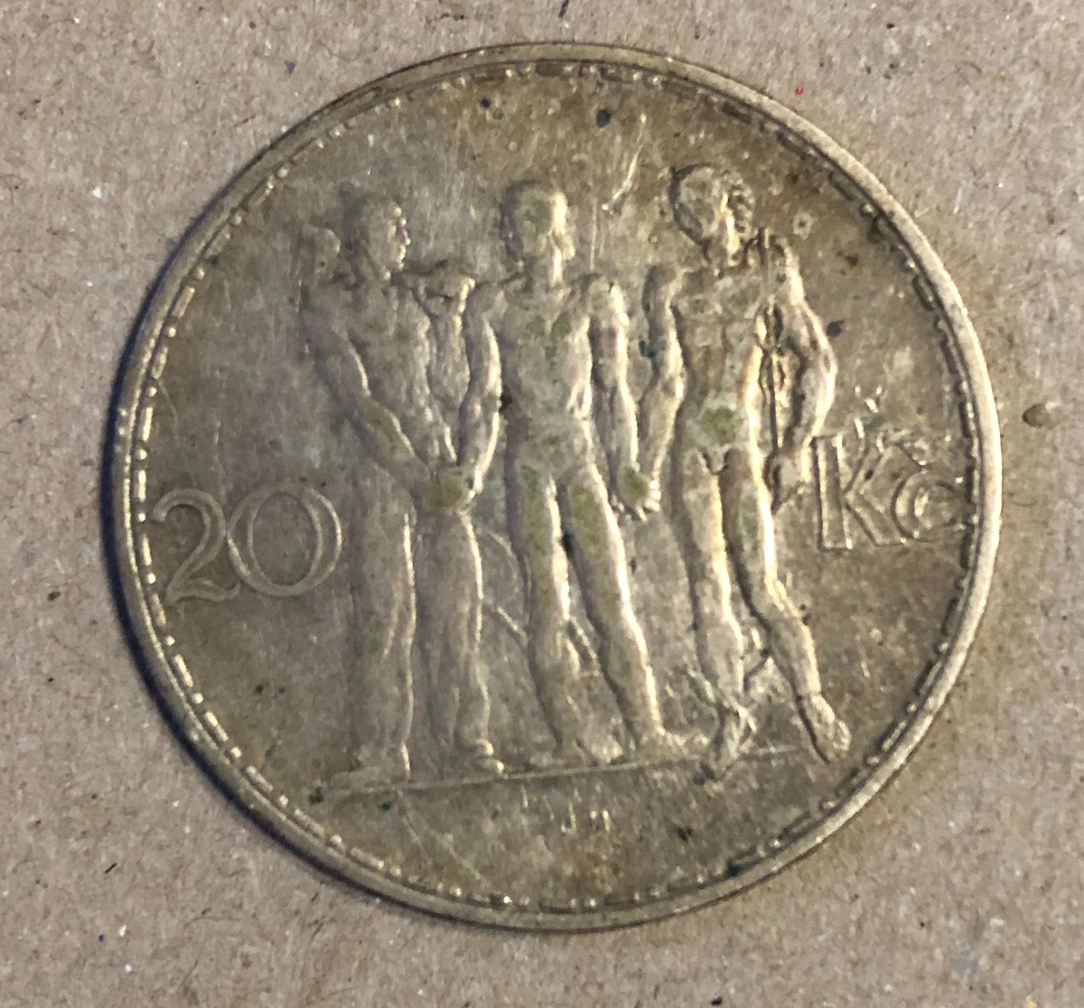 Mince, 20 Kč 1934