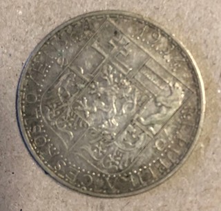 Mince, 20 Kč 1934