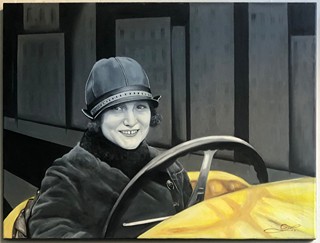 Zradičková Eliška - Eliška Junková ve zlatém Bugatti