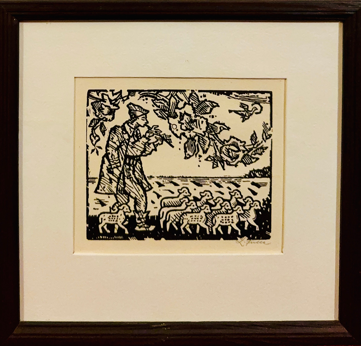 Ľudovít Fulla, 1902 - 1980 - Pastierik z Pohronia