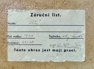 Václav František Ulšmíd, 1903 - 1985 - Tůň