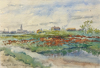 Bedřich Plaške, 1875 - 1952 - Motiv z jihu