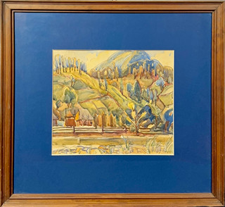 Ferdiš Duša, 1888 - 1958 - Motiv z Beskyd