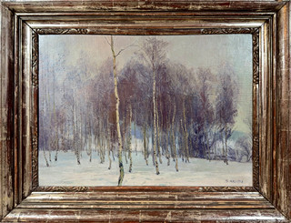 Alois Kalvoda, 1875 - 1934 - Zimní břízy