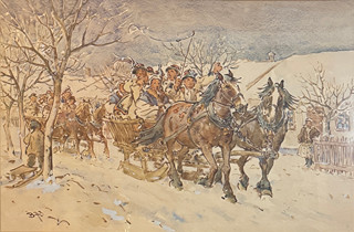 František Bezděk, 1906 - 1983 - V zimě
