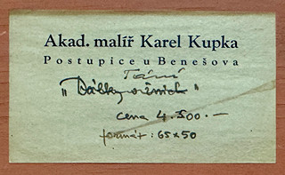 Karel Kupka, 1905 - 1971 - Tání