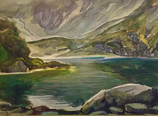 Ferdiš Duša, 1888 - 1958 - Motiv z Tater