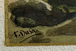 Ferdiš Duša, 1888 - 1958 - Motiv z Tater