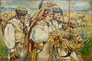 Jan Čumpelík, 1895 - 1965 - Dožínky