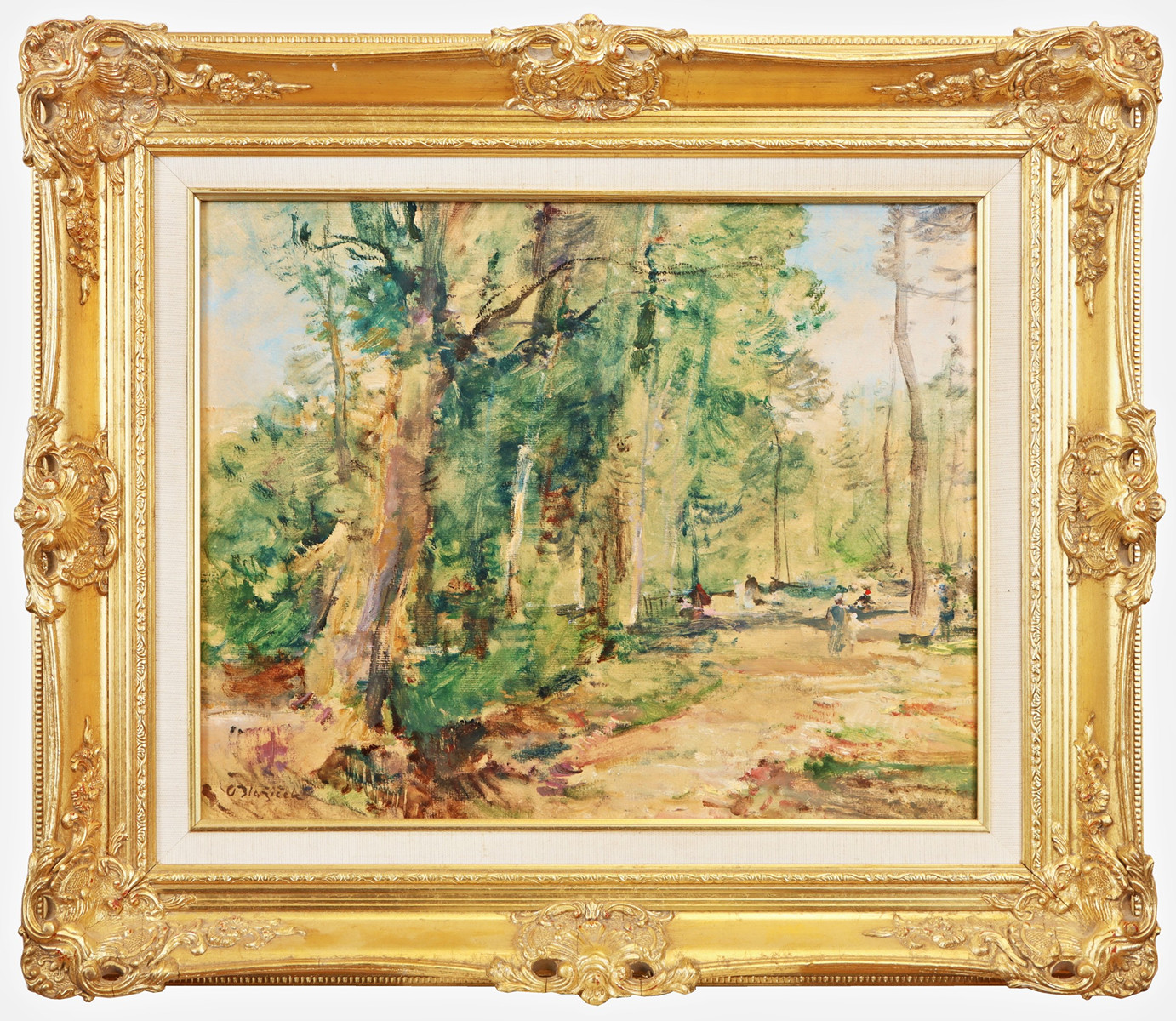 Oldřich Blažíček (1887 - 1953) - V parku