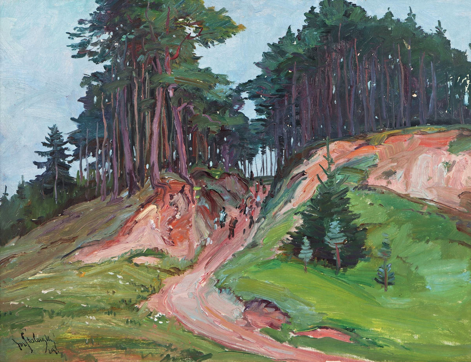 Josef Štolovský (1879 - 1936) - Cesta úvozem