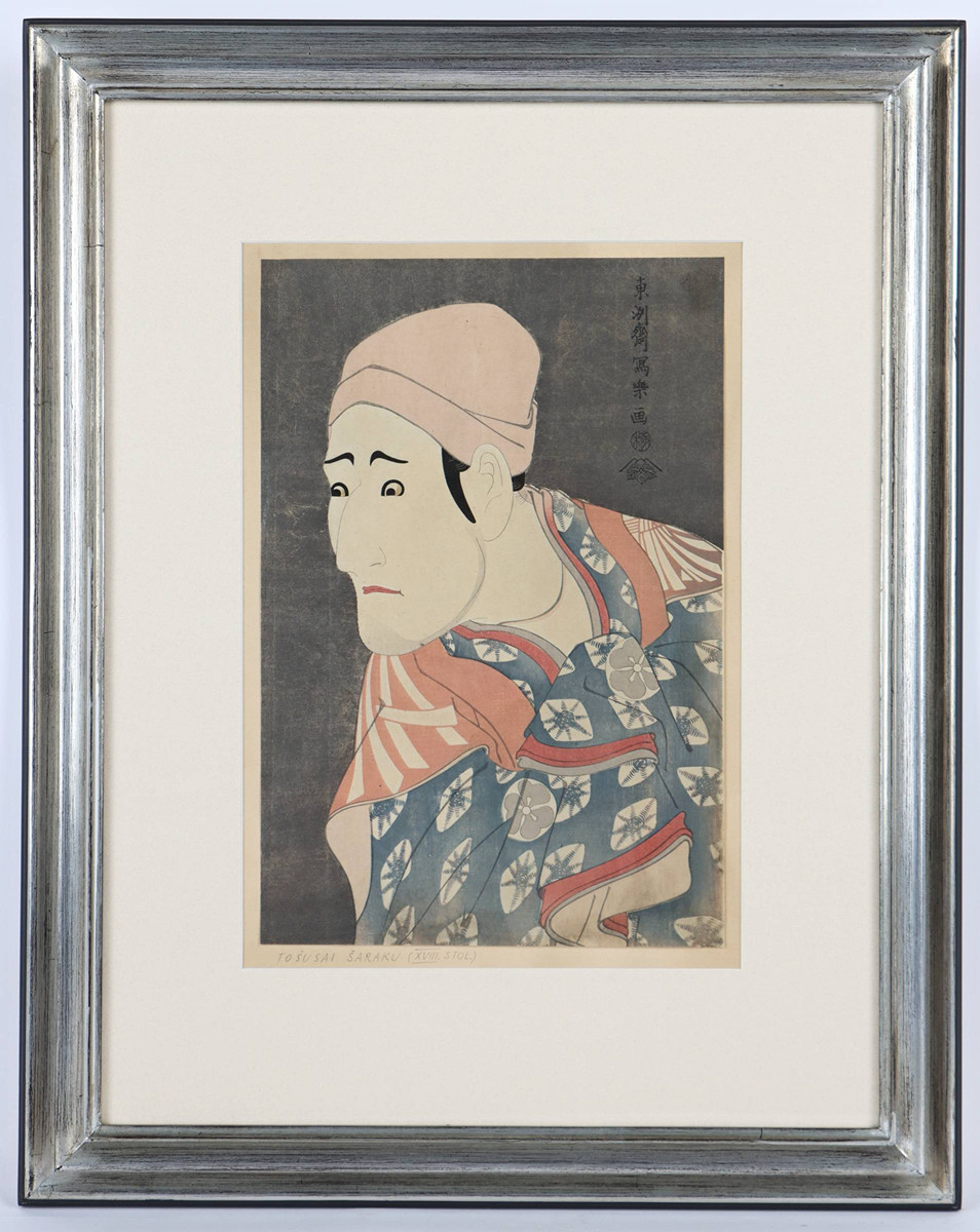 Toshusai Sharaku (aktivní 1794-1795) - Herec Morita Kan’ya VIII