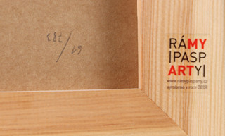 Adolf Born (1930 - 2016) - Říjen – návrh ilustrace pro kalendář