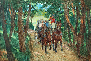 Ludwig Koch (1866 - 1934) - Na vyjížďce