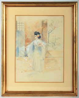 Viktor Oliva (1861 - 1928) - Gejša