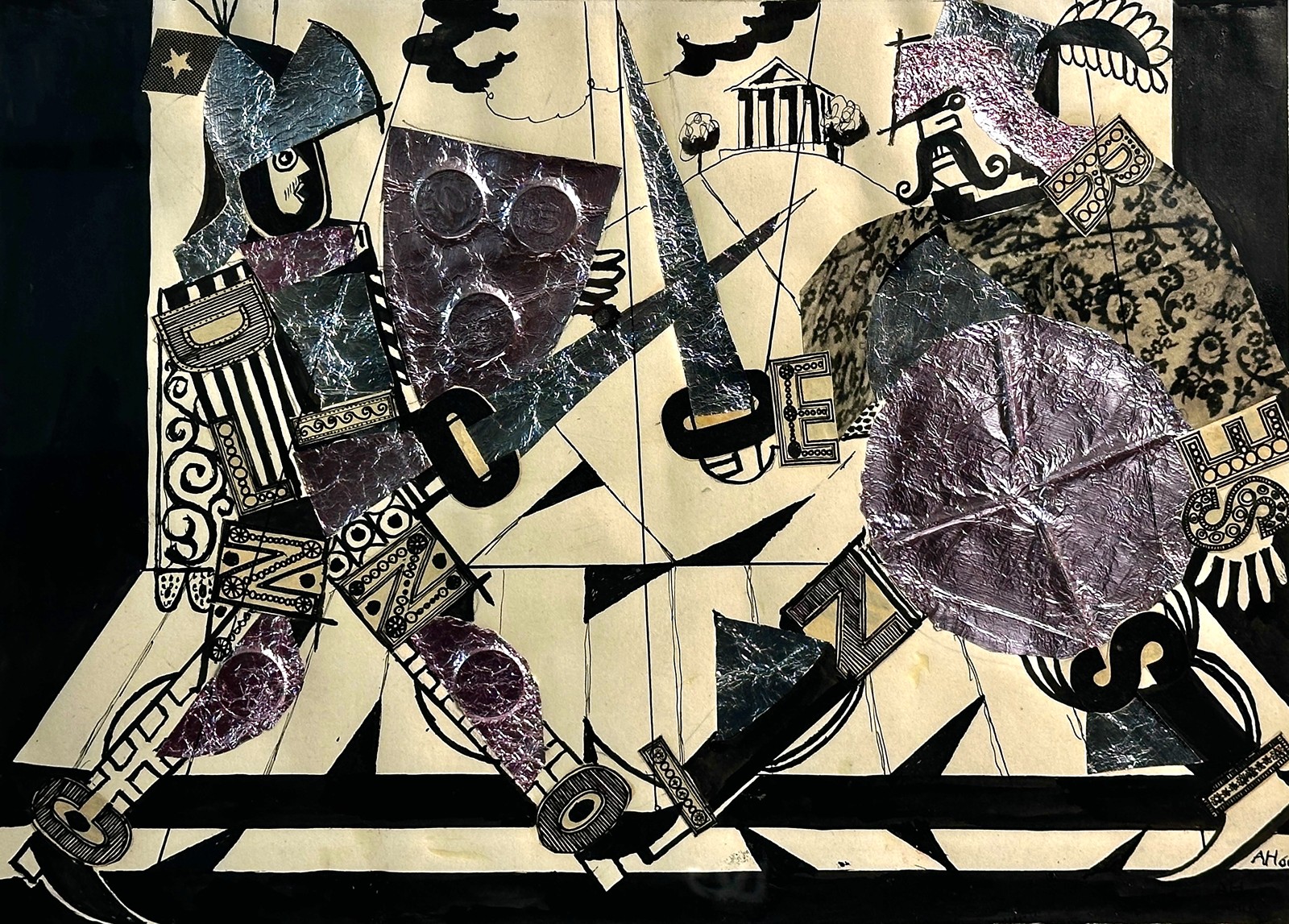 Adolf Hoffmeister (1902 - 1973) - Loutkové divadlo v Taormině
