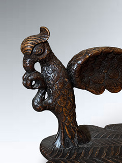 Selský barokní jídelní stůl s křesly