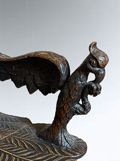 Selský barokní jídelní stůl s křesly