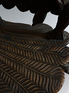 Selský barokní jídelní stůl s křesly