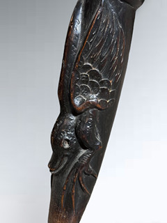 Selský barokní jídelní stůl s křesly