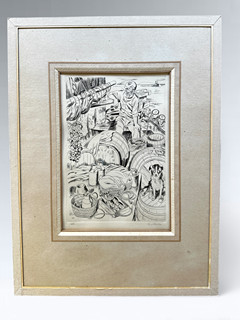 Cyril Bouda (1901-1984) - Na lodi