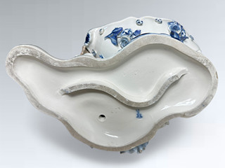 Figurální porcelánová miska - Meissen (Míšeň)