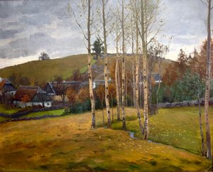 Bohuslav Dvořák (1867 - 1951) - Podzimní nálada