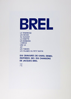 Karel Demel (1942 - 2024) - Soubor Jacques Brel