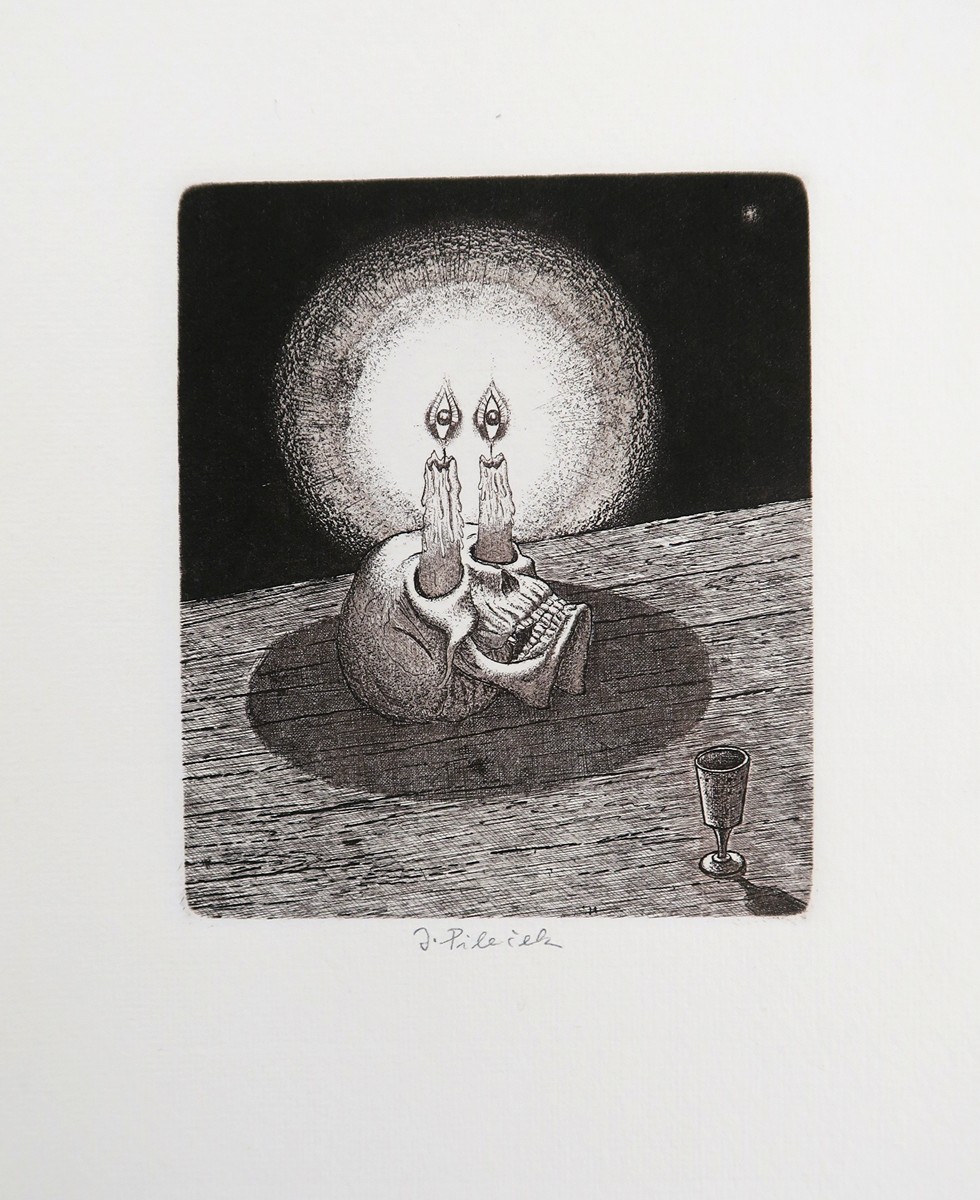 Jindřich Pileček (1944 - 2002) - E. A. Poe: Fragmenty básní
