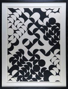 Zdeněk Sýkora (1920 - 2011) - Černobílá struktura