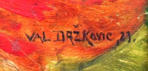 Valentin Držkovic (1888 - 1969) - Alegorie zrození (Matka)