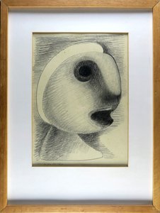 Ladislav Zívr (1909 - 1980) - Hlava surrealistická