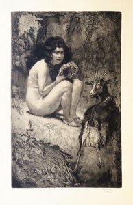 František Kupka (1871 - 1957)   - Lesní žínka