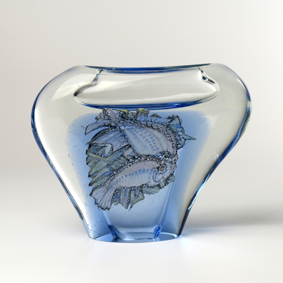 Oldřich Lipský (1922 - 1987) - Váza s motivem ryb