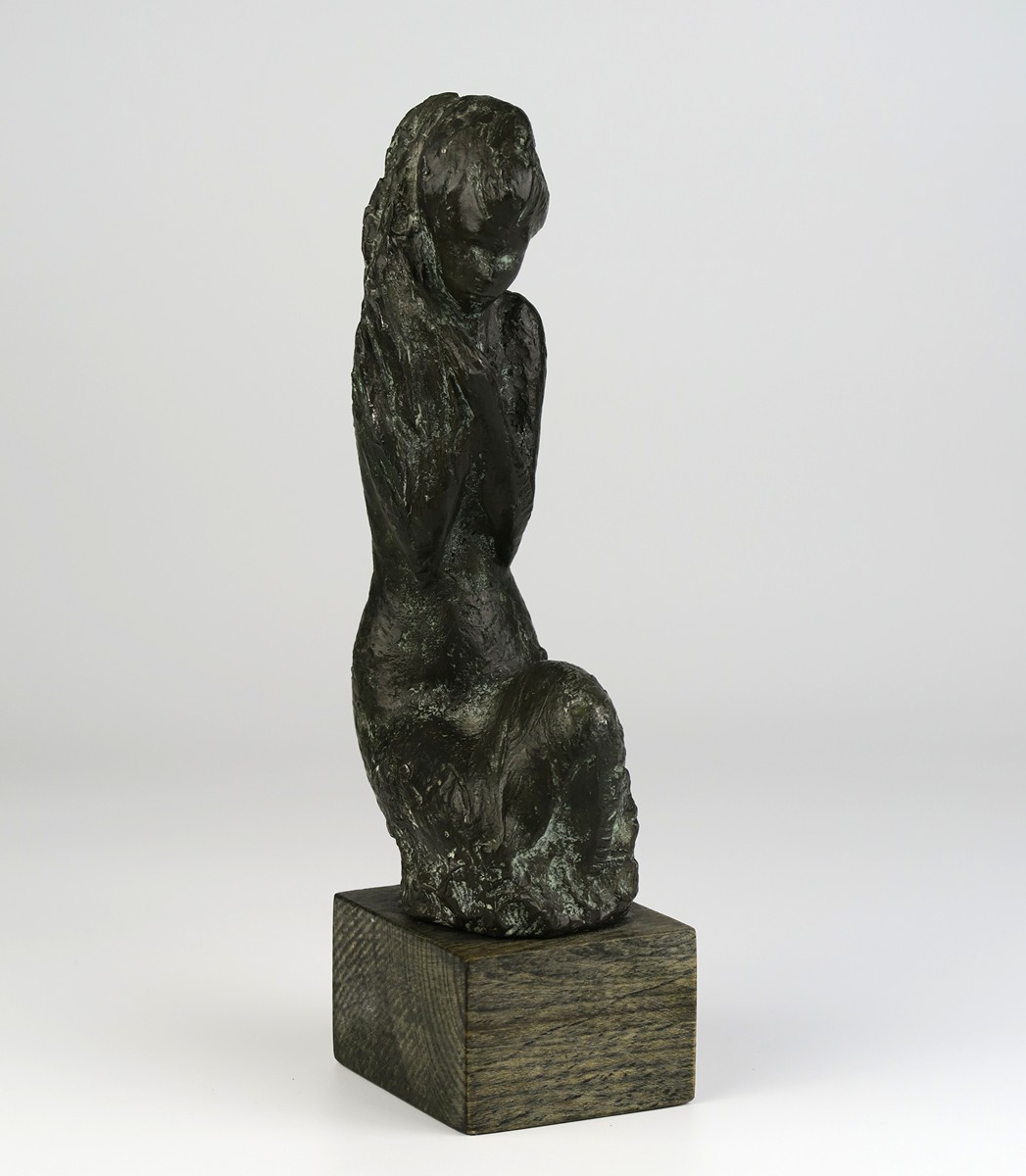 Blanka Voldřichová (1934) - Sedící dívčí akt