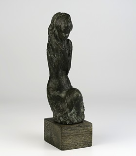 Blanka Voldřichová (1934) - Sedící dívčí akt