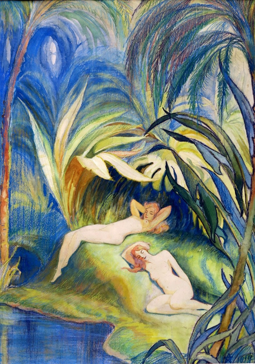 Odpočinek po koupání