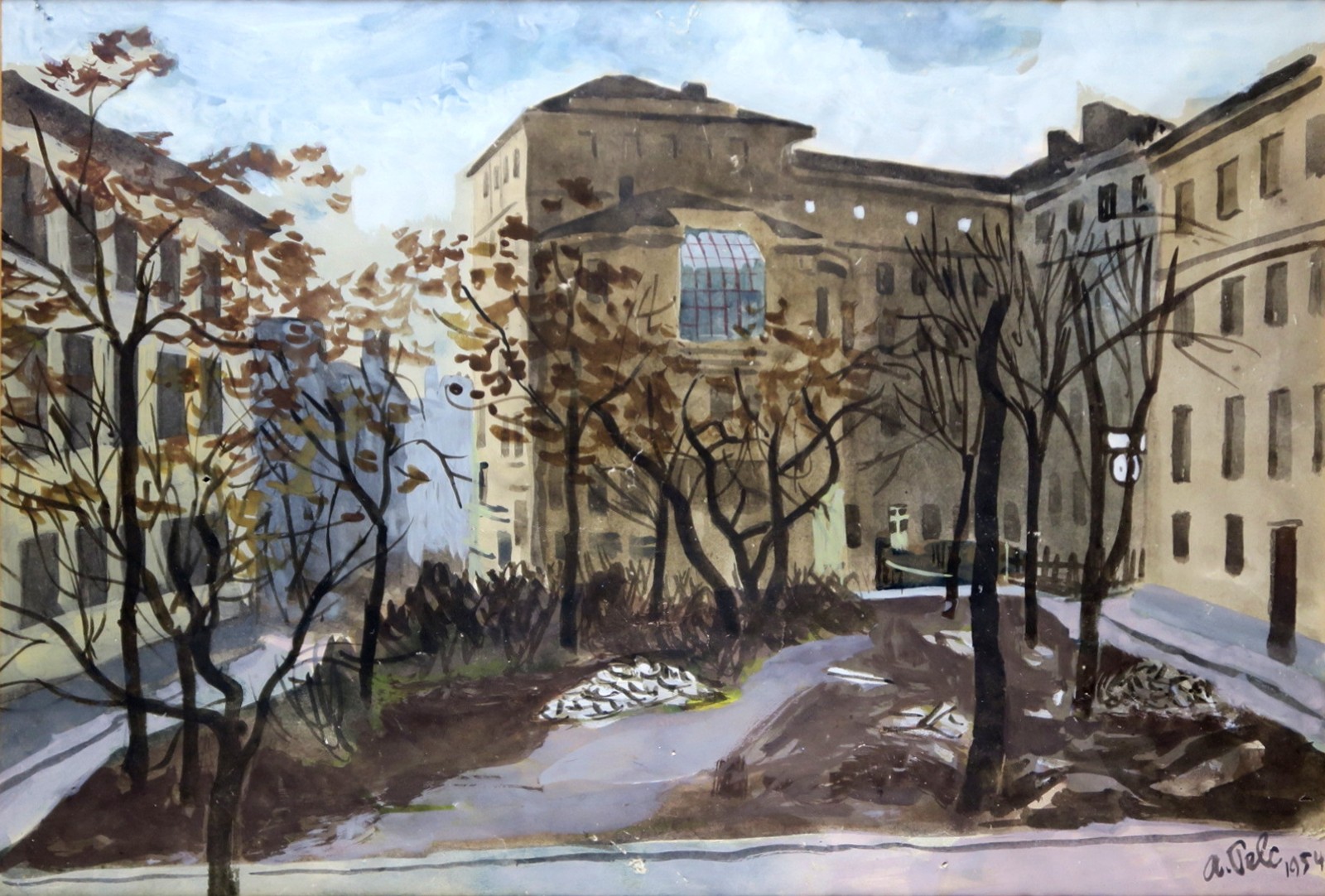 Antonín Pelc (1895 - 1967) - Městské zákoutí