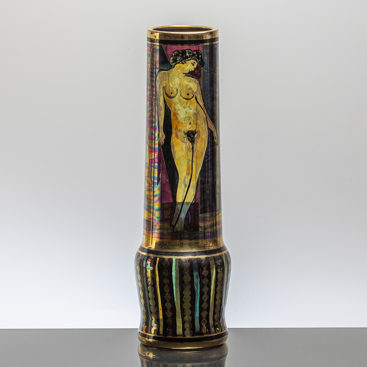 Bruno Riedel (1904 - 1975) - Váza s motivem aktu