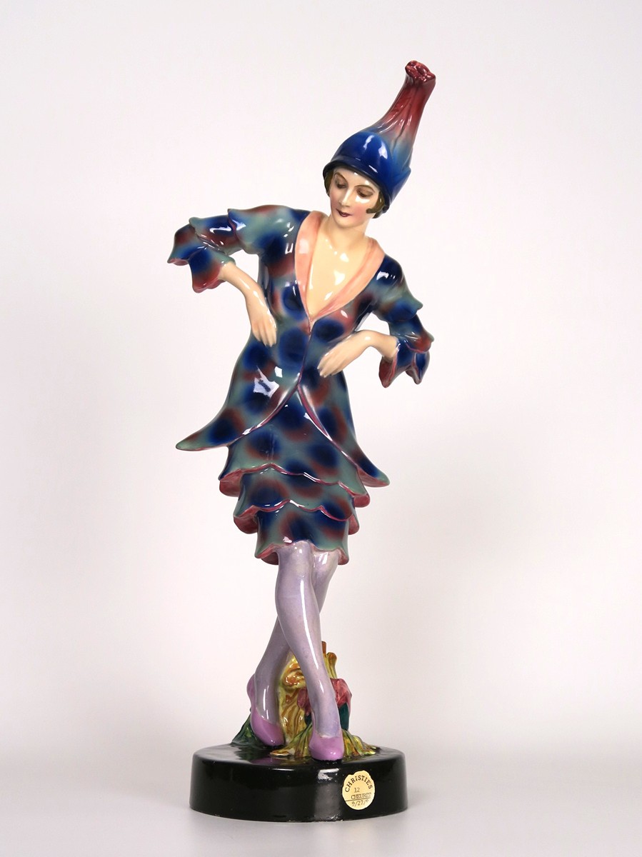 Art deco tanečnice - Goldscheider