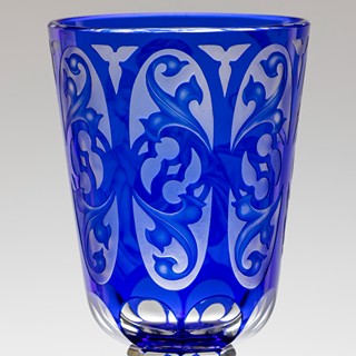 Luxusní pohár "Válečník a jeho syn"